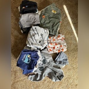 Barely used 0-3 months baby boy clothes